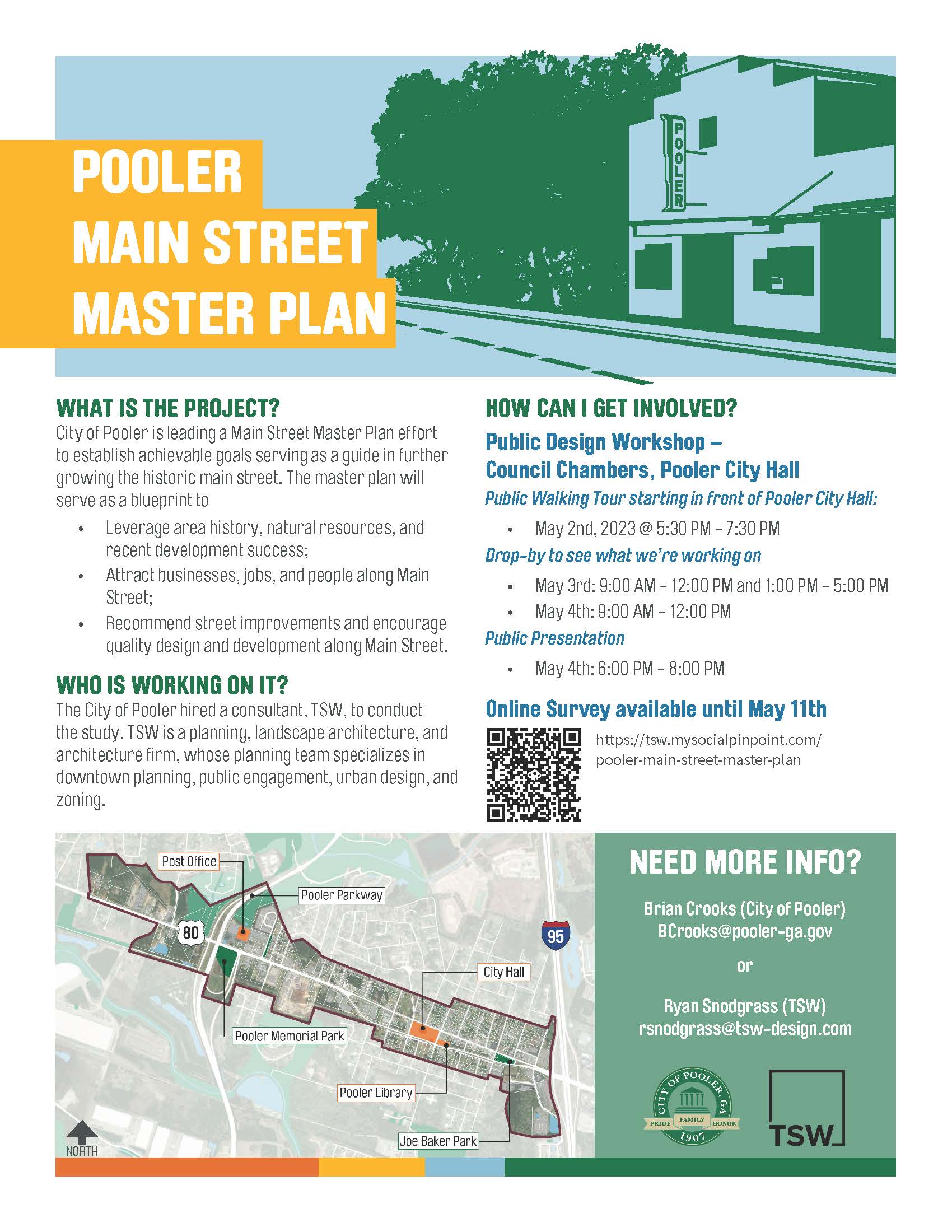 Pooler Design Workshop Flyer